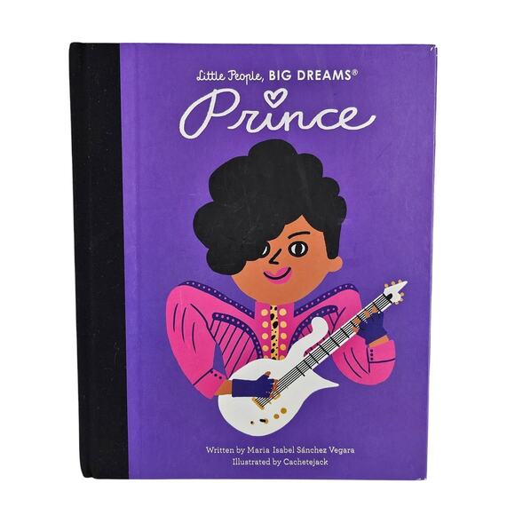LITTLE PEOPLE BIG DREAMS PRINCE HARDCOVER CHILDREN'S BOOK MUSIC ICON BIO - Picture 1 of 5